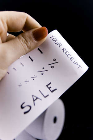 Your Receiptの写真素材