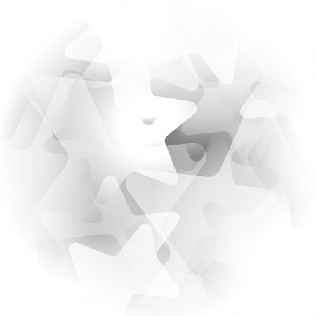 Gradient gray abstract with geometric shapes.のイラスト素材