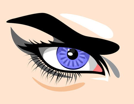 male eyeのイラスト素材