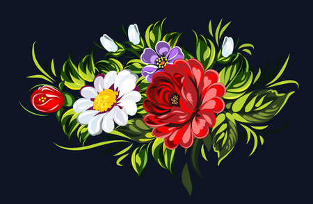 Tender wildflowersの写真素材