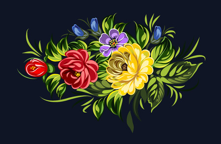 Tender wildflowersの写真素材