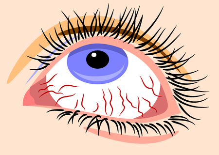 patient eyeの写真素材