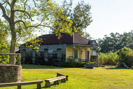 Scenic historic Laura Plantation in Louisiana, USAの写真素材