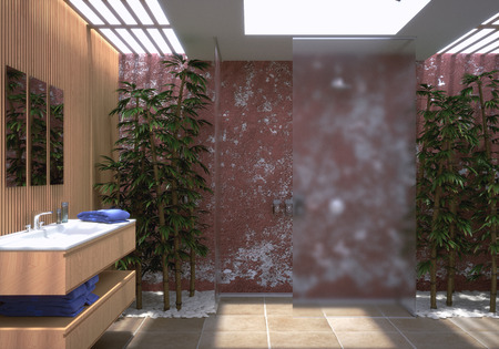 Modern Bathroomの写真素材