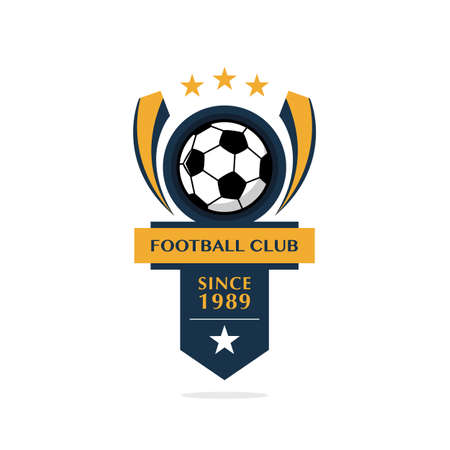 Soccer Football Badge, illustrationのイラスト素材