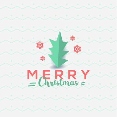Christmas Labels and Badges Vector Design Elements Set. Merry Christmas and Holidays Wishes Retro Typography Greeting Cards, Posters and Flyers, Vector illustratorのイラスト素材