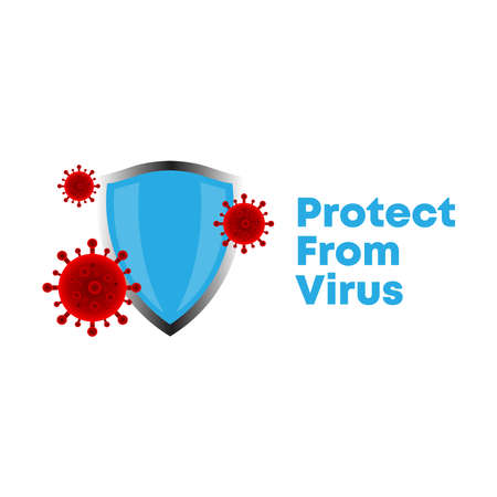 illustration vector graphic for coronavirus perfect for pandemic posterのイラスト素材