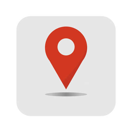 illustration vector graphic of point map perfect for map locationのイラスト素材