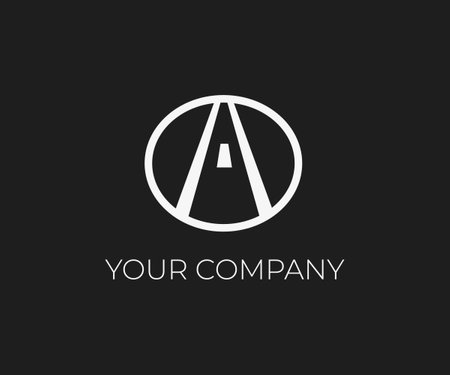 A font for transportation companyのイラスト素材