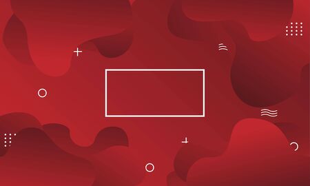 Red abstract background. abstract background. red gradient abstract vector with ingredientのイラスト素材