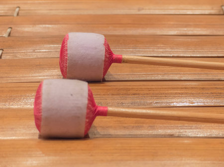 Selective Focus alto xylophoneの写真素材