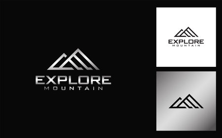 Elegant Luxury Real Estate Logo Design Template. Graphic Symbol for Corporate Business Identityのイラスト素材