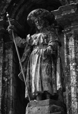 santiago de compostelaの写真素材