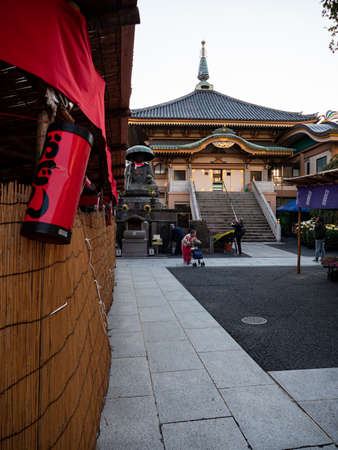 Tokyo, Japan - 18 11 19: Sugamo shrine in Tokyo during the day.のeditorial素材