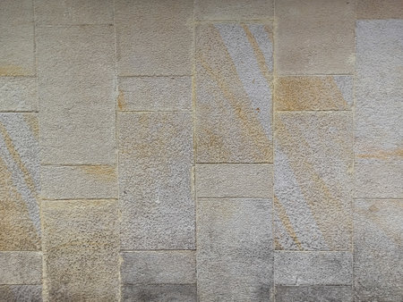 Marble Block Floor Texture for Exterior Tiles Detail Corrugated Multiple colorsの写真素材
