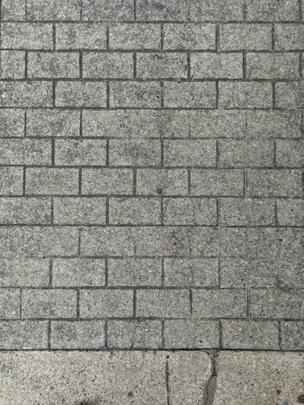 Concrete Brick Wall Texture Background Rough and Tornの写真素材