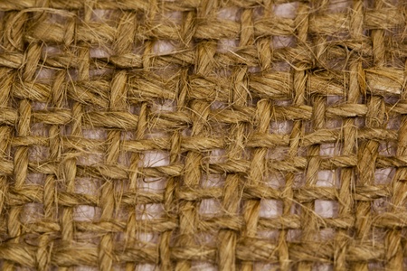 Fragment of the natural sacking, close-up shootの写真素材