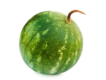 Watermelon isolated on white background の写真素材