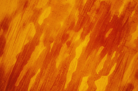 Texture of yellow and bloody stainsの写真素材