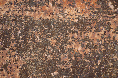 Brown textured surface covered with cracksの写真素材