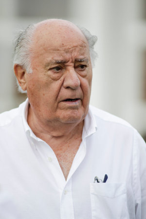 ARTEIXO, SPAIN - JULY 21. Portrait of Amancio Ortega Gaona, founder of Inditex (Zara empire) on July...
