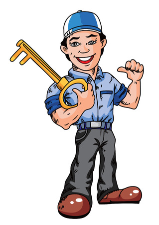 Key Manのイラスト素材