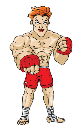 Fighterのイラスト素材