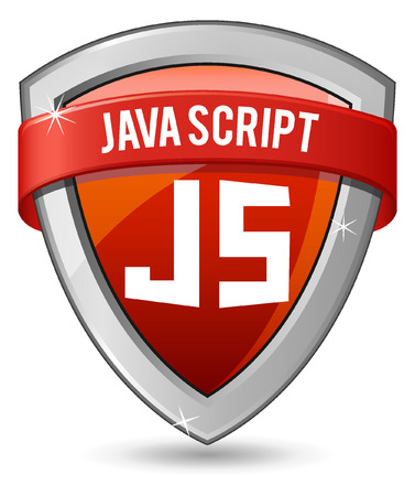 Red shield java scriptのイラスト素材