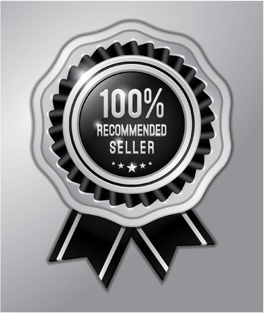 100 recommended sellerのイラスト素材