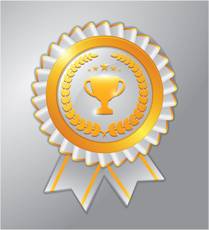 Champion badgeのイラスト素材
