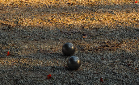 Balls of steelの写真素材