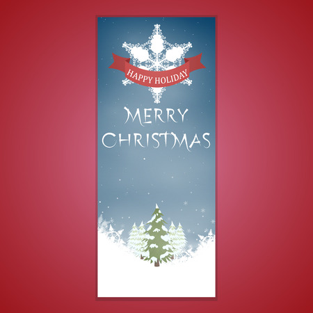 Christmas banners with the type designのイラスト素材