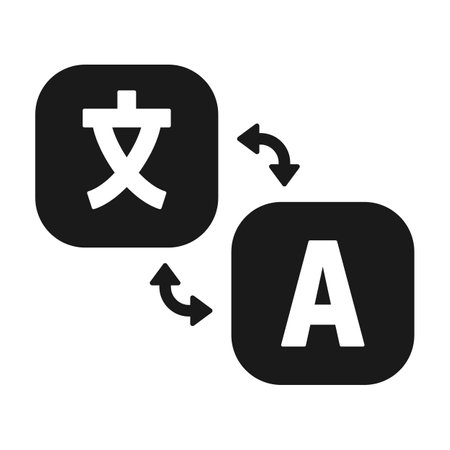 Language translation icon. Translate service vector illustrationのイラスト素材