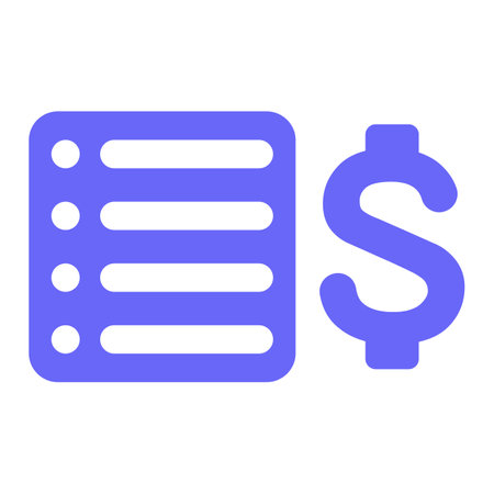 Bank Statement icon. Financial Statement vector illustrationのイラスト素材