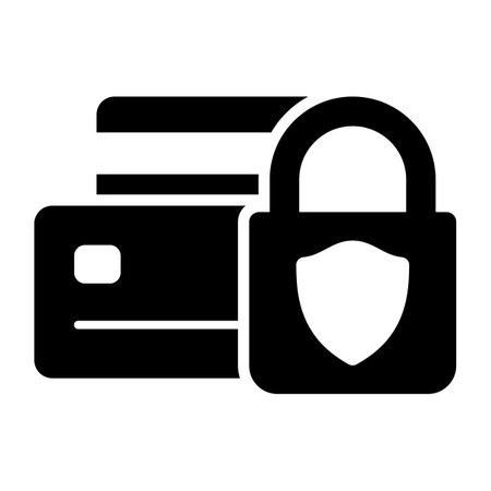 Block credit card icon. Denied Bank card, banking vector illustrationのイラスト素材