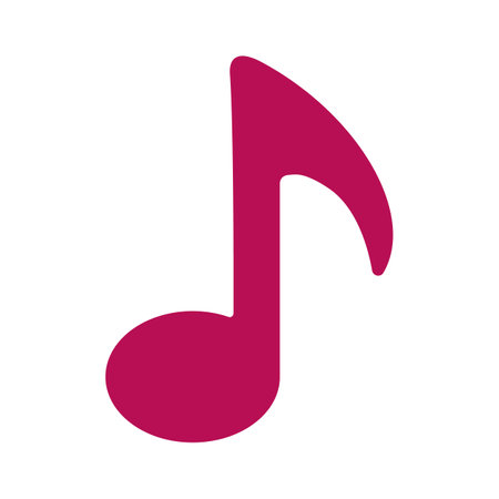 Music notes, song and melody icon. Sound concept Vector illustrationのイラスト素材