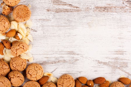 Cookies backgroundの写真素材