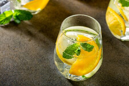 Summer healthy cocktailsの写真素材