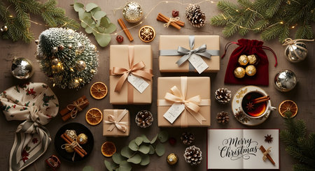 High-quality stock image of christmas typography poster, festive and creative Christmas theme, perfect for holiday projects, marketing, and seasonal designs.の素材