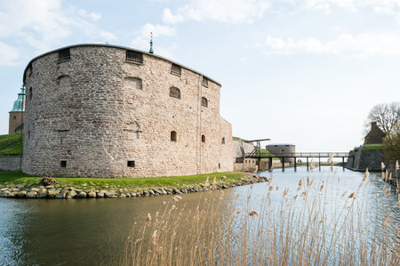 Kalmar castle by the sea