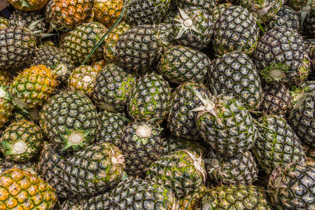 Sweet Pineapples Stackの写真素材
