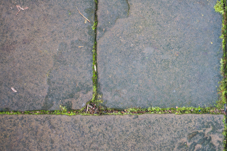 Old brick wall background textureの写真素材