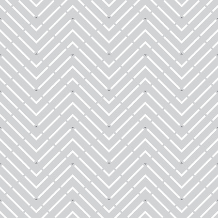 Geometric seamless pattern with waves and dashed linesのイラスト素材