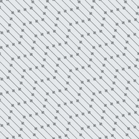 Seamless pattern. Diagonal geometric texture with repeating geometric shapes