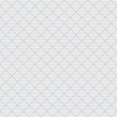 Seamless pattern. Classical geometrical tile with repeating rhombuses, lines. Striped rhombuses. Textured surface. Monochrome. Backdrop. Vector element of graphic design for your projectのイラスト素材