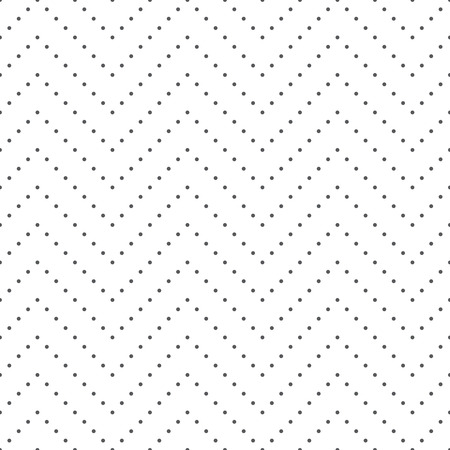 Seamless pattern. Simple classical texture in the form of a zagzag. Repeating geometric shapes, dots, circles, zigzags. Monochrome. Backdrop. Web. Vector illustration for your designのイラスト素材