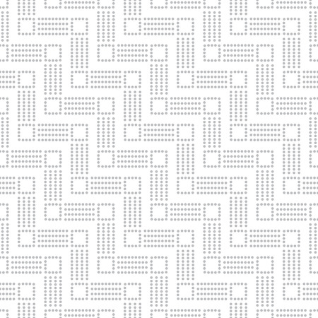 Seamless pattern. Abstract dotted background. Simple gentle texture with regularly repeating geometrical shapes, dots, diagonal dotted zigzags. Vector element of graphical designのイラスト素材