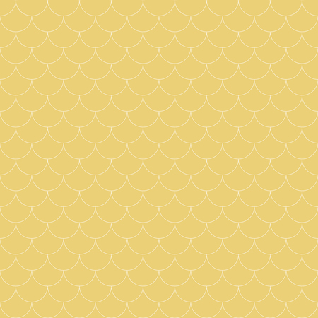 Seamless pattern. Abstract ornamental textured background. Gentle pastel texture with repeating geometrical shapes, semicircles, arcs, scales. Vector element of graphical designのイラスト素材