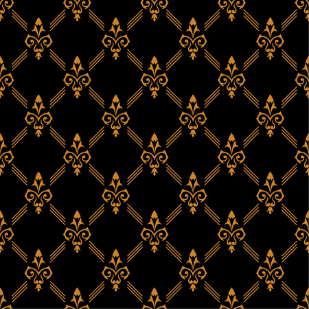 Vector seamless pattern. Luxury gold texture. Pattern can be used as a background, wallpaper or an element of decorationのイラスト素材