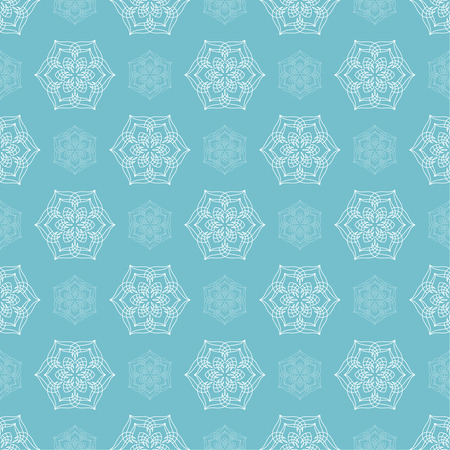 Vector seamless pattern. Luxury floral texture. Pattern can be used as a background, wallpaper or an element of decorationのイラスト素材